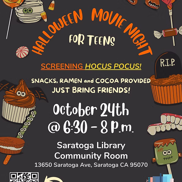 Halloween Movie Night for Teens